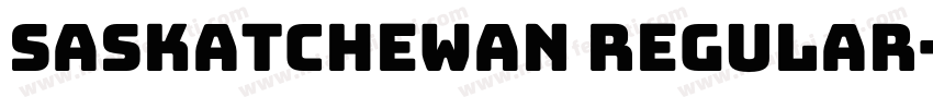 Saskatchewan Regular字体转换